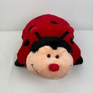 Pillow Pets Original Ms Ladybug Plush Large 18 inch Folding Stuffed Animal 2010